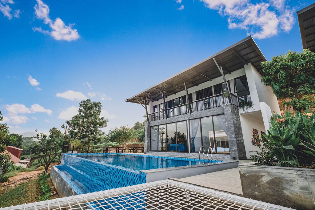 Top 15+ Villa Ba Vì Có Bể Bơi View Đẹp & Tiện Nghi Có BBQ